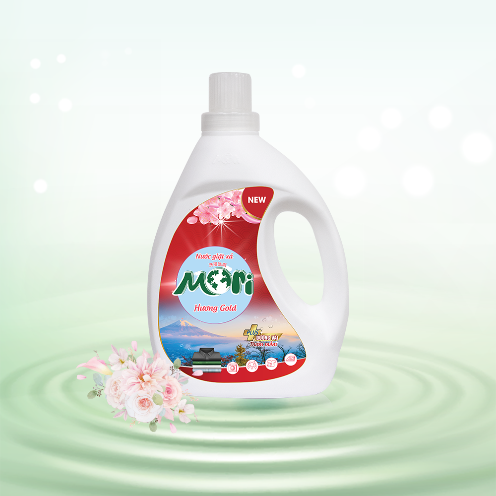 Nước giặt Mori Gold can 3.1KG