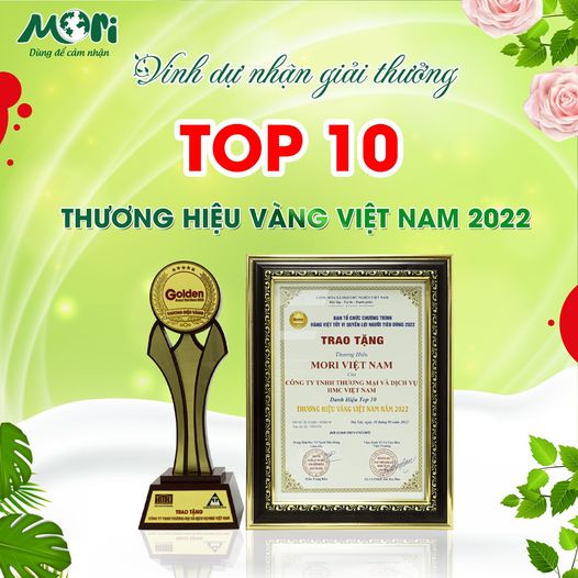 top 10 thương hiệu vàng Việt Nam