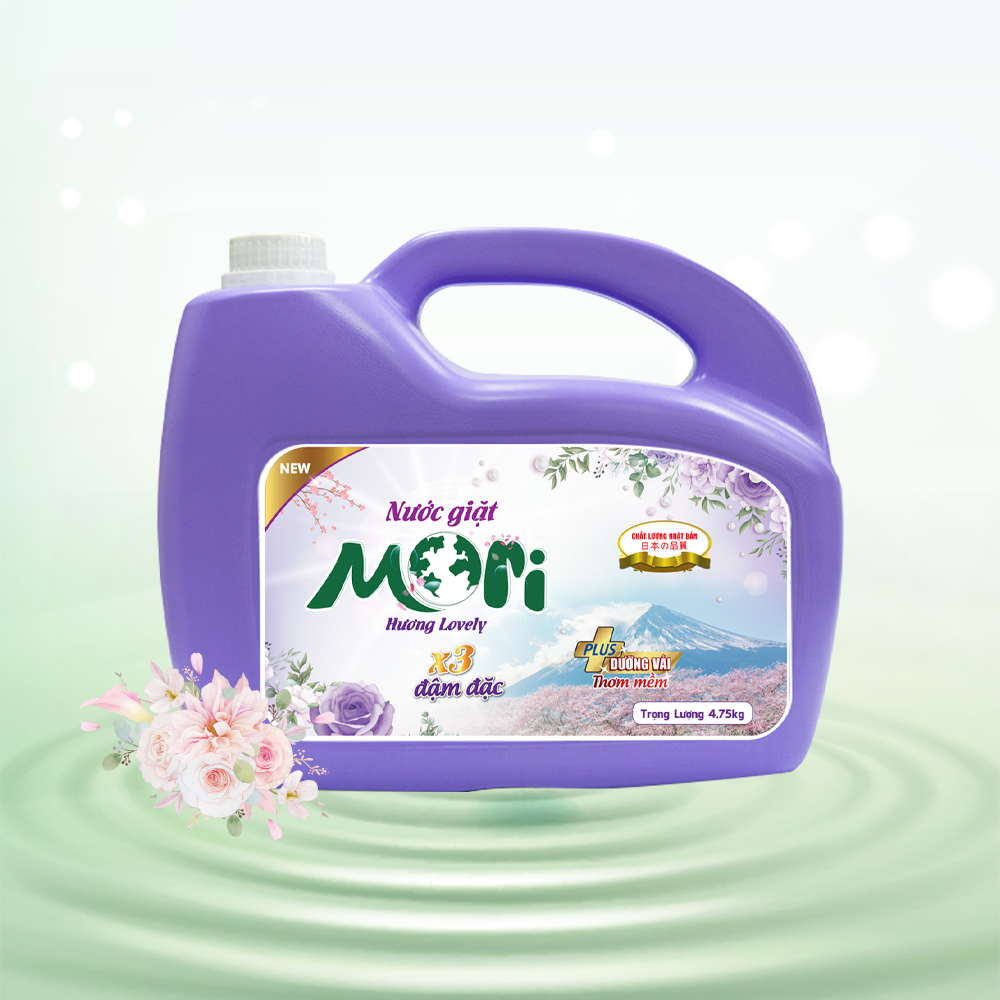 MORI LOVELY LAUNDRY CAN 4.75L